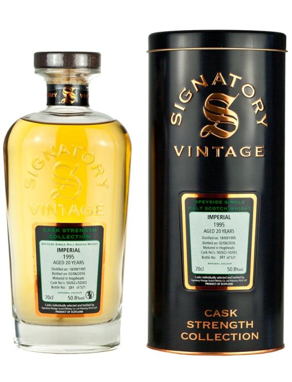 20 Year Old 1995 Signatory Cask Strength