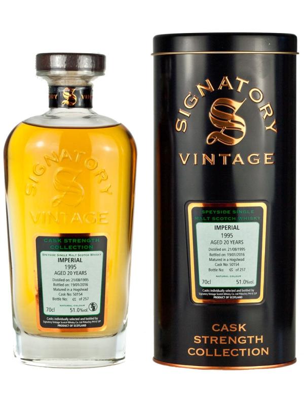 20 Year Old 1995 Signatory Cask Strength