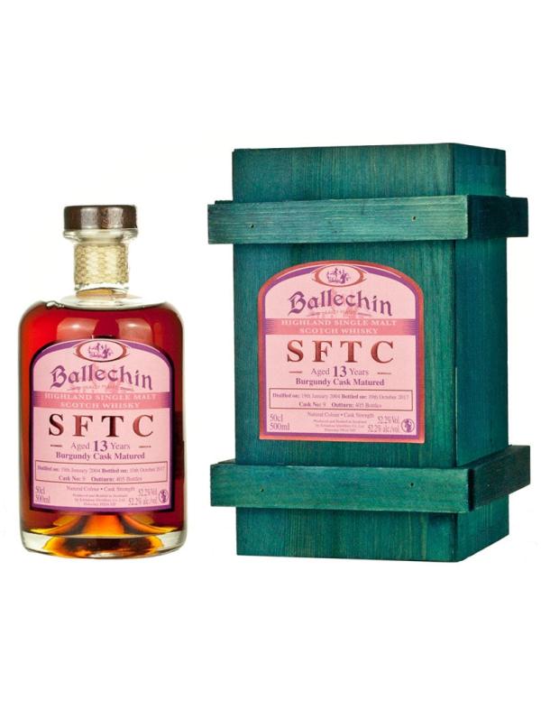 Ballechin 13 Year Old 2004 Burgundy Cask