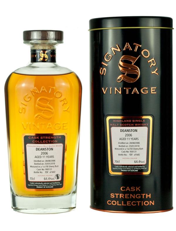 11 Year Old 2006 Signatory Cask Strength