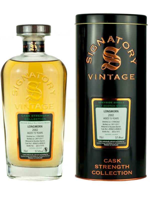 15 Year Old 2002 Signatory Cask Strength