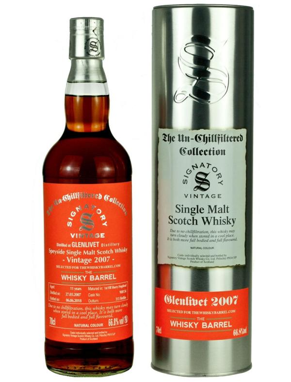 11 Year Old 2007 Signatory Exclusive