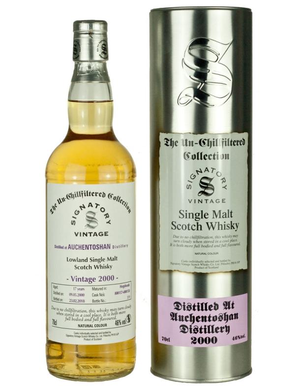 17 Year Old 2000 Signatory Un-Chillfiltered