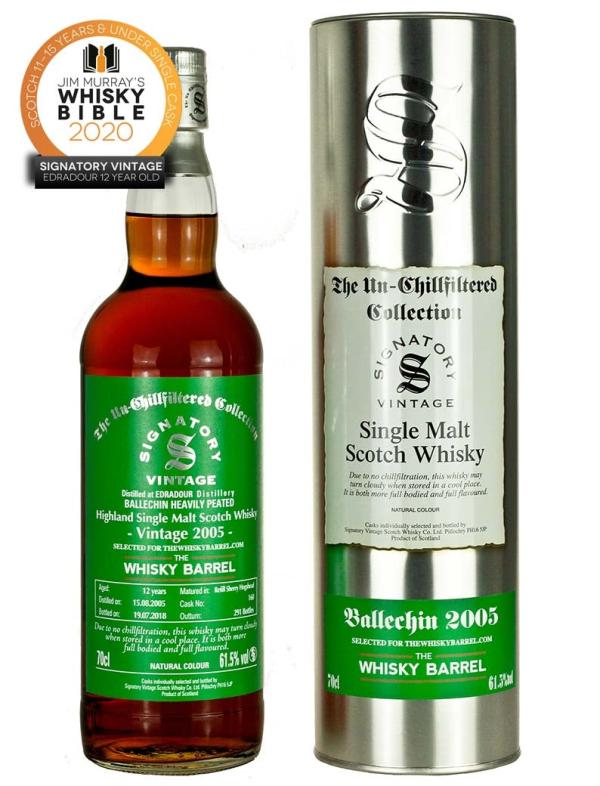 Ballechin 12 Year Old 2005 Signatory Exclusive
