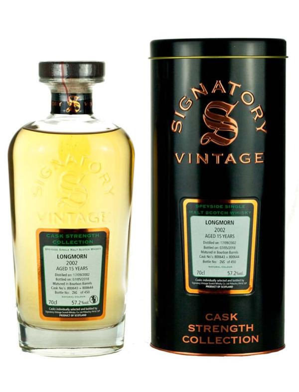 15 Year Old 2002 Signatory Cask Strength