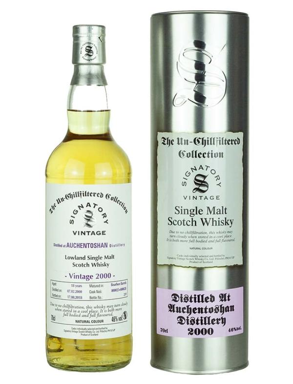 18 Year Old 2000 Signatory Un-Chillfiltered