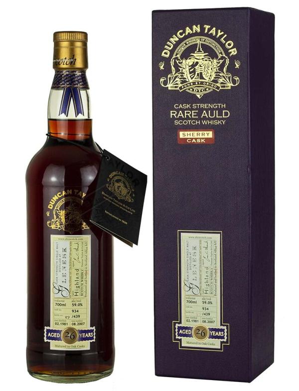 26 Year Old 1981 Duncan Taylor Rare Auld