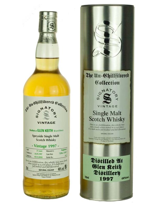 21 Year Old 1997 Signatory Un-Chillfiltered