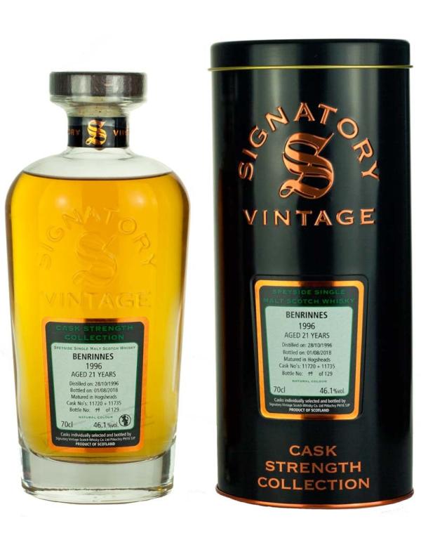 21 Year Old 1996 Signatory Cask Strength
