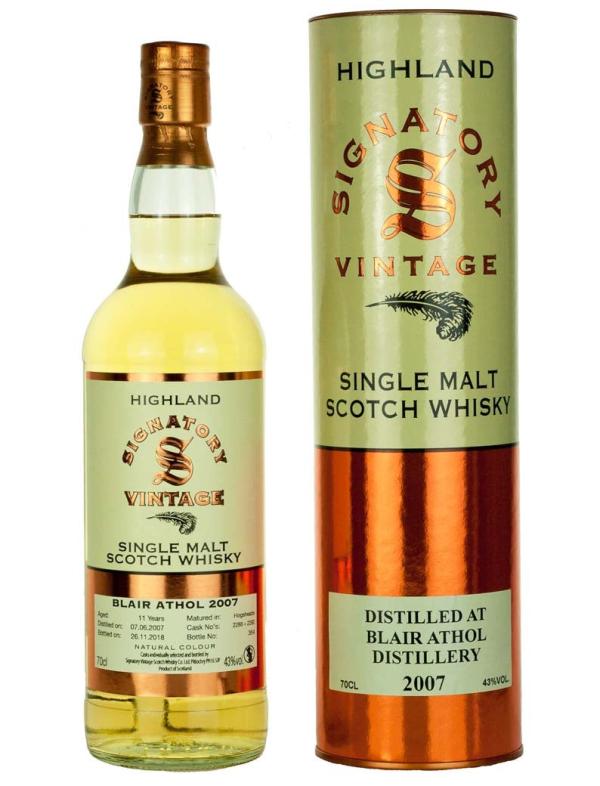 11 Year Old 2007 Signatory Highland