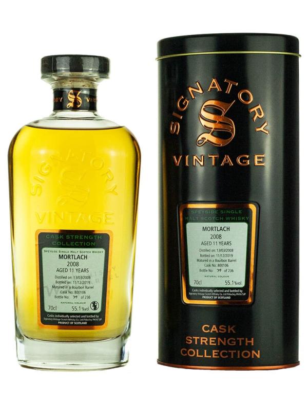 11 Year Old 2008 Signatory Cask Strength