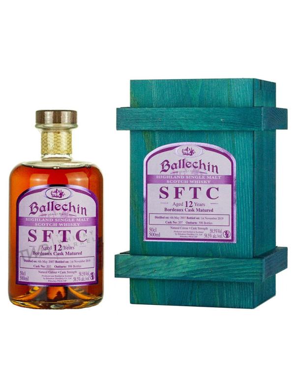 Ballechin 12 Year Old 2007 Bordeaux STFC