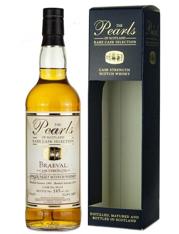 Braeval (Braes of Glenlivet) 22 Year Old 1991 Pearls of Scotland