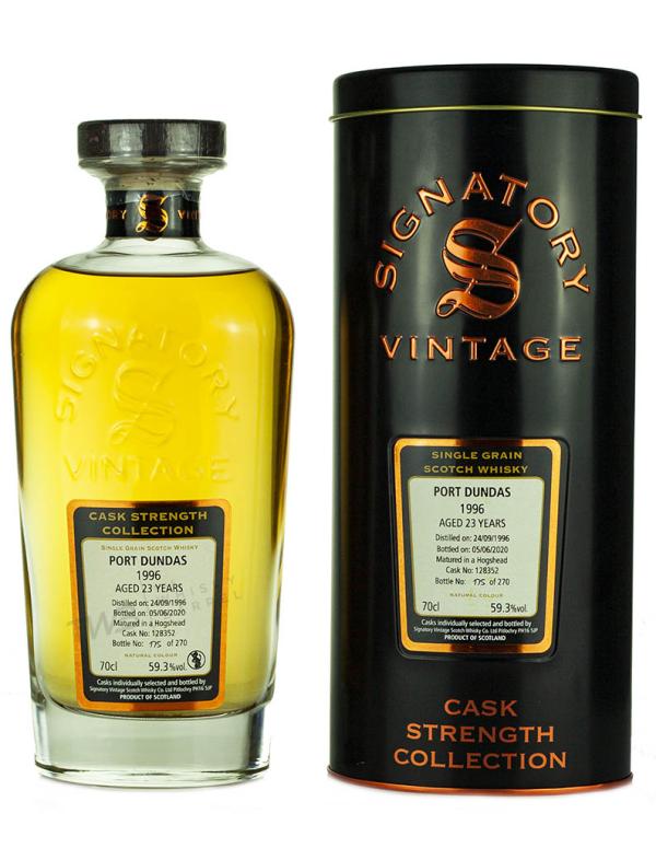 23 Year Old 1996 Signatory Cask Strength
