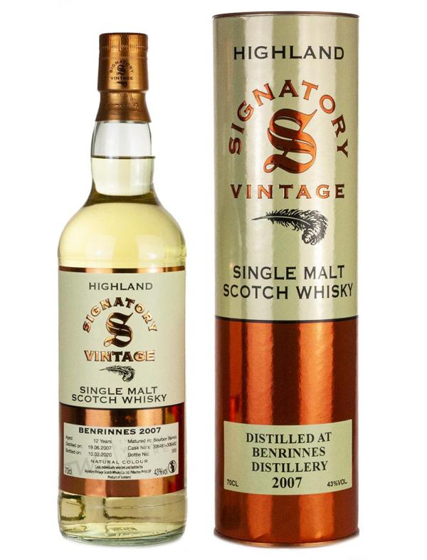 12 Year Old 2007 Signatory Highland