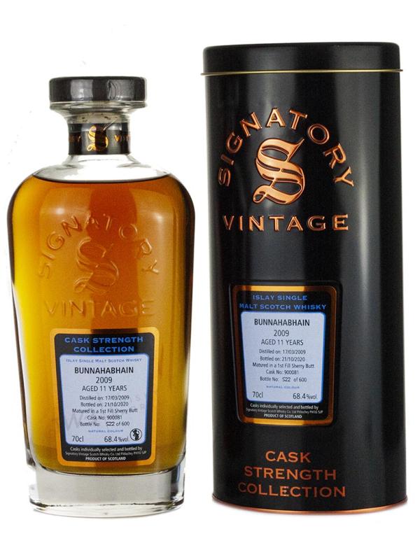 11 Year Old 2009 Signatory Cask Strength