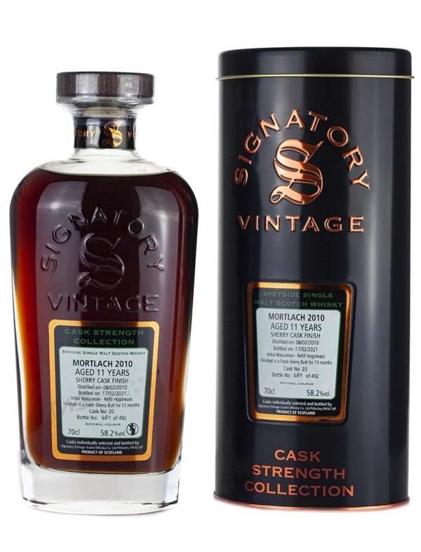 11 Year Old 2010 Signatory Cask Strength