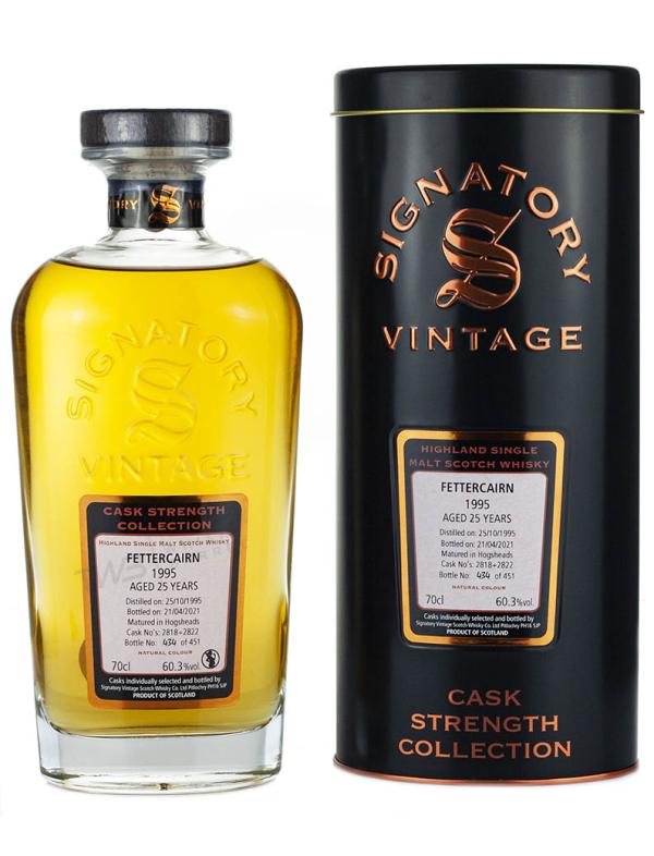 25 Year Old 1995 Signatory Cask Strength