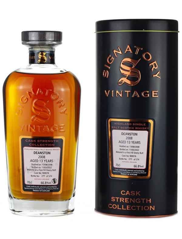 13 Year Old 2008 Signatory Cask Strength