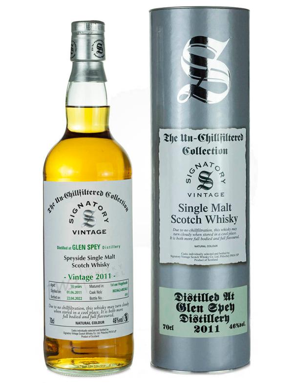 10 Year Old 2011 Signatory Un-Chillfiltered
