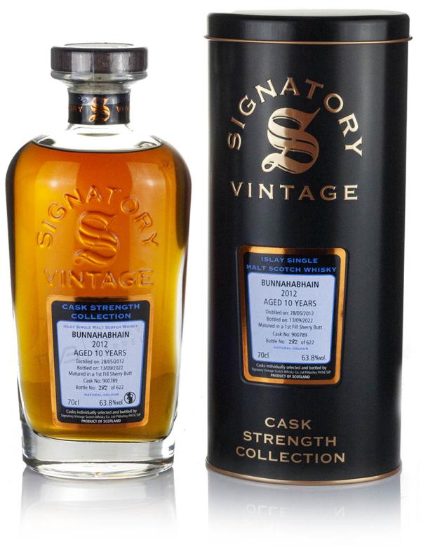 10 Year Old 2012 Signatory Cask Strength