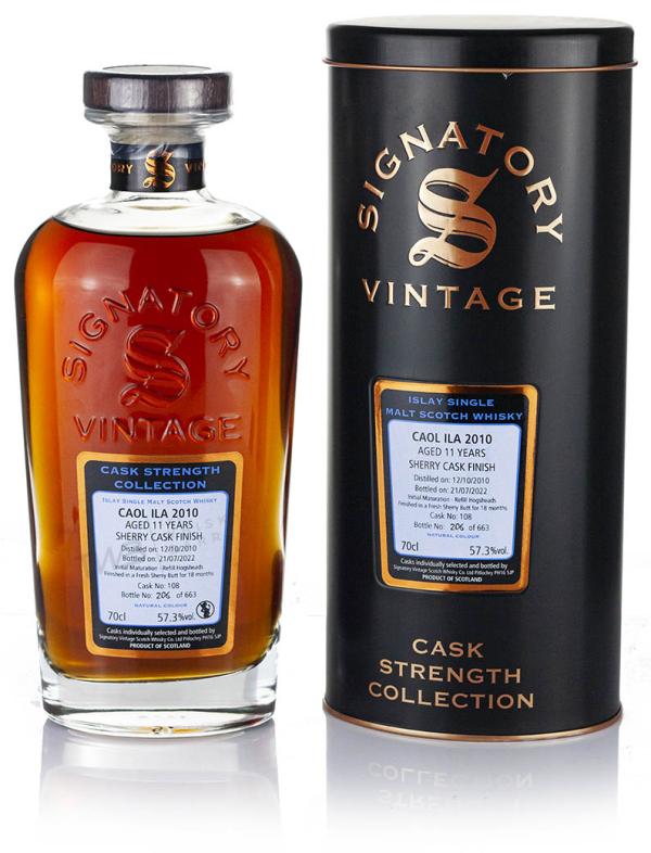11 Year Old 2010 Signatory Cask Strength