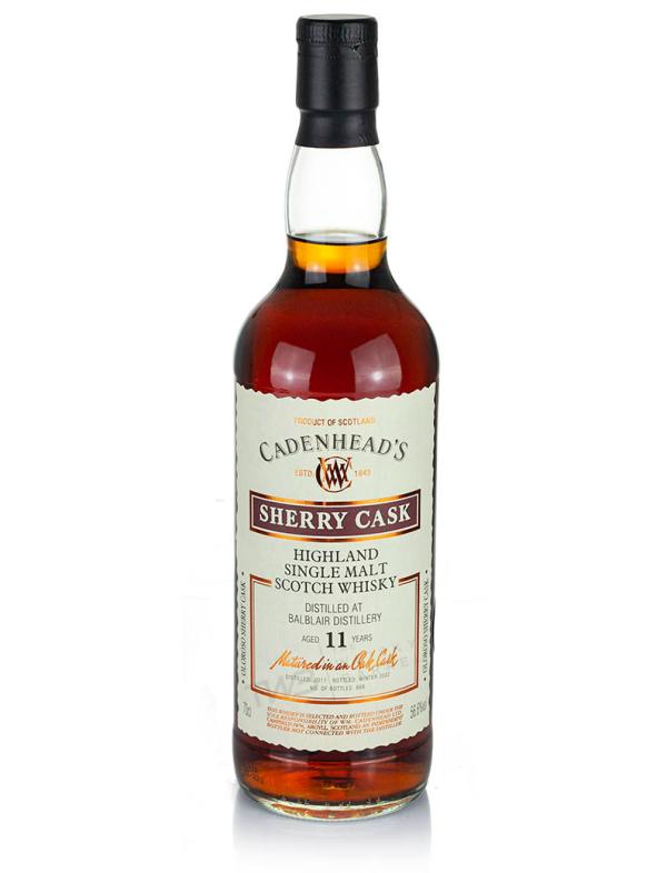 11 Year Old 2011 Cadenhead's Sherry Cask