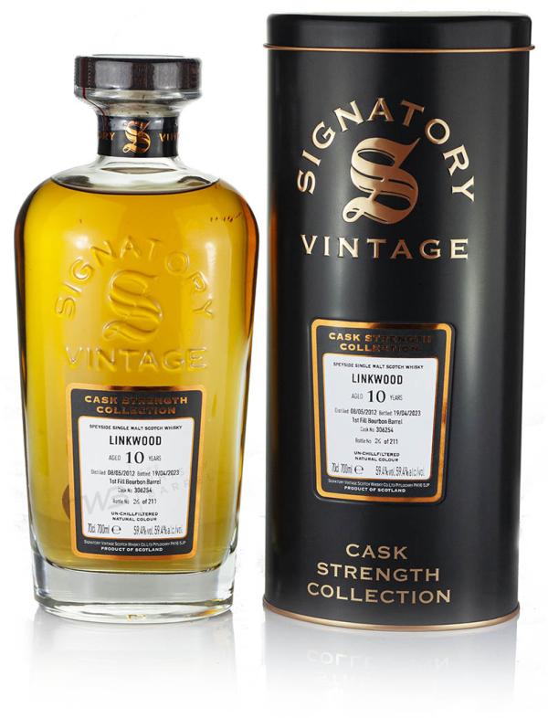 10 Year Old 2012 Signatory Cask Strength