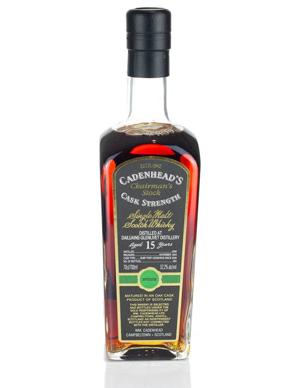 15 Year Old 2009 Cadenhead's Chairman's Stock (2024)