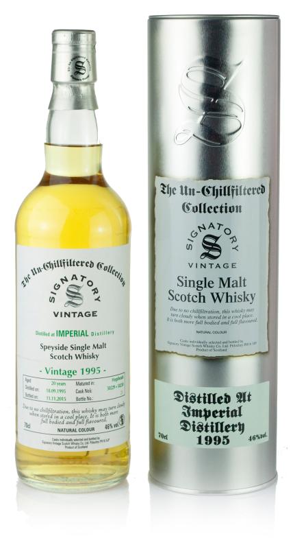 20 Year Old 1995 Signatory Un-Chillfiltered
