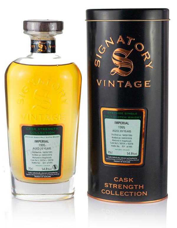 20 Year Old 1995 Signatory Cask Strength