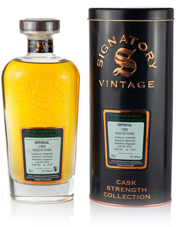 20 Year Old 1995 Signatory Cask Strength