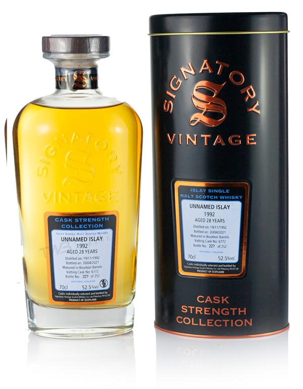 (Laphroaig) Islay 28 Year Old 1992 Signatory Cask Strength