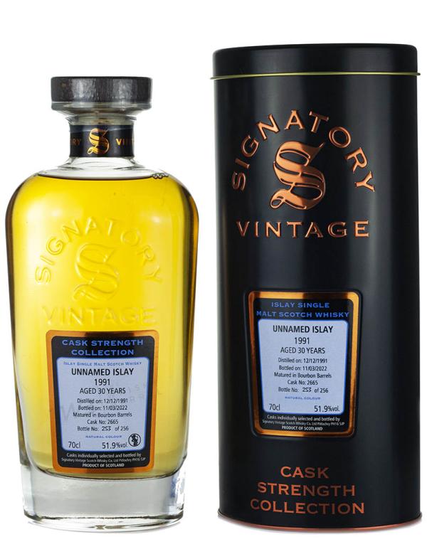 (Laphroaig) Islay 30 Year Old 1991 Signatory Cask Strength