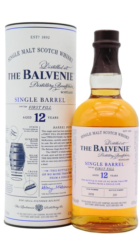 12 Years Single Barrel First Fill