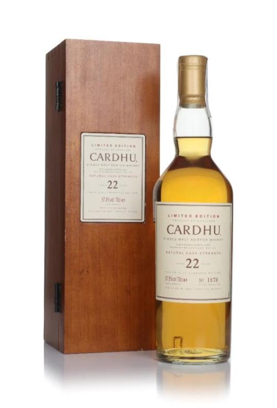 Cardhu Cardhu 22 Year Old 1982 Single Malt Whisky