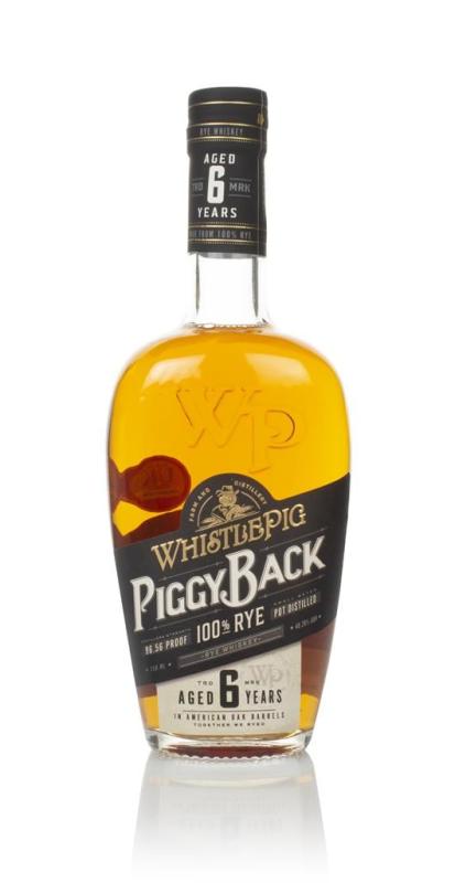 WhistlePig WhistlePig PiggyBack 6 Year Old Rye Whiskey