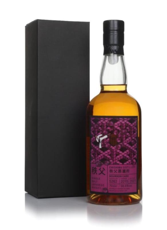 Chichibu 2015 (bottled 2021) (cask 5262) Bourbon Cask - Martial Arts T Single Malt Whisky
