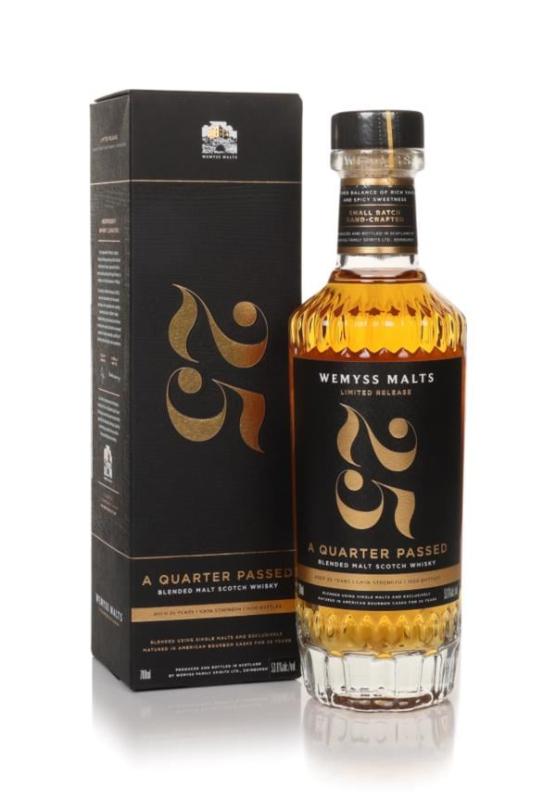 Wemyss Malts Wemyss Malts 25 Year Old - A Quarter Passed Blended Malt Whisky
