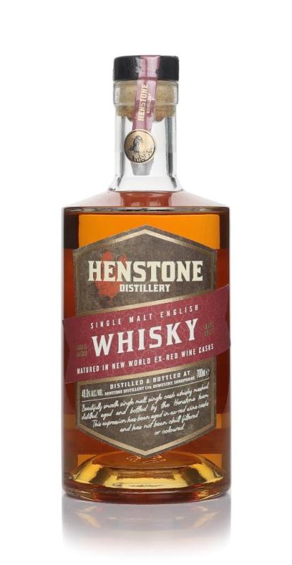 Henstone Single Malt English Whisky - Ex-Red Wine Casks Single Malt Whisky