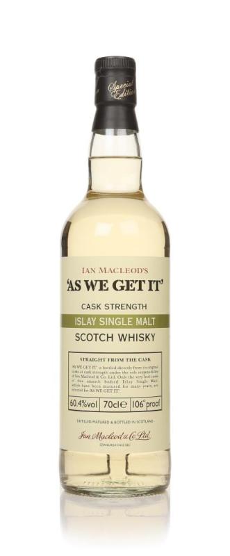 'As We Get It' Islay Single Malt