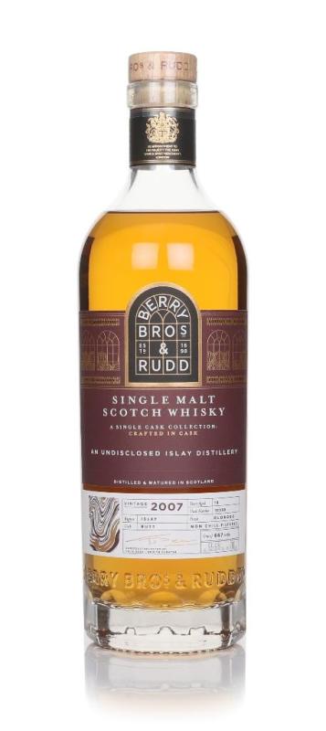 Berry Bros. & Rudd Undisclosed Islay 18 Year Old 2007 (cask 10009) - Berry Bros. & Rudd Scotch Whisky