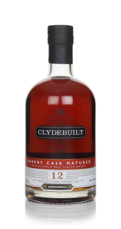Clydebuilt 12 Year Old Sherry 100 Proof (Ardgowan) Single Malt Whisky