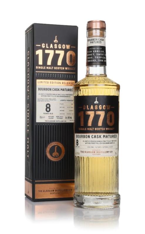 Glasgow 1770 Bourbon Cask Matured Single Malt Whisky