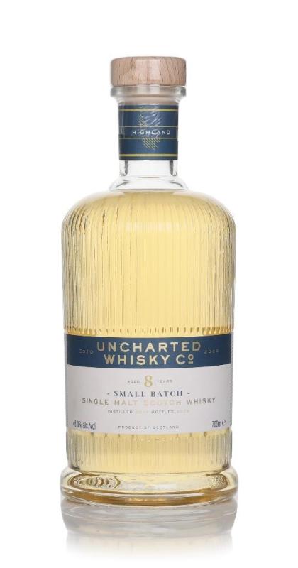 Uncharted Whisky Uncharted Whisky Single Malt 8 Year Old 2017 Single Malt Whisky