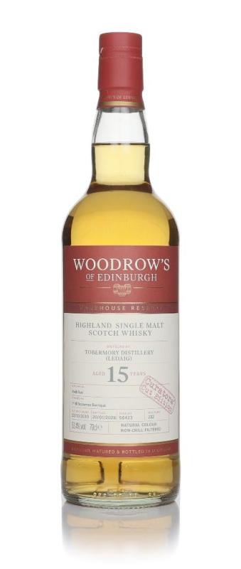 Ledaig 15 Year Old 2010 (cask 56423) - Woodrow's of Edinburgh Single Malt Whisky