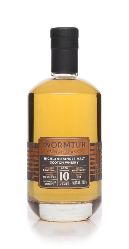 Knockdhu Knockdhu 10 Year Old - Wormtub Single Cask Single Malt Whisky