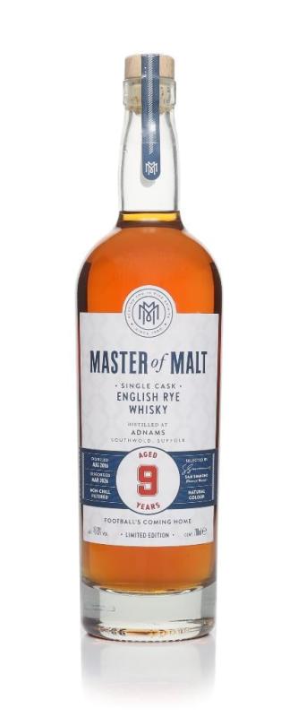 Adnams 9 Year Old 2016 - World Cup Edition (Master of Malt) Rye Whisky