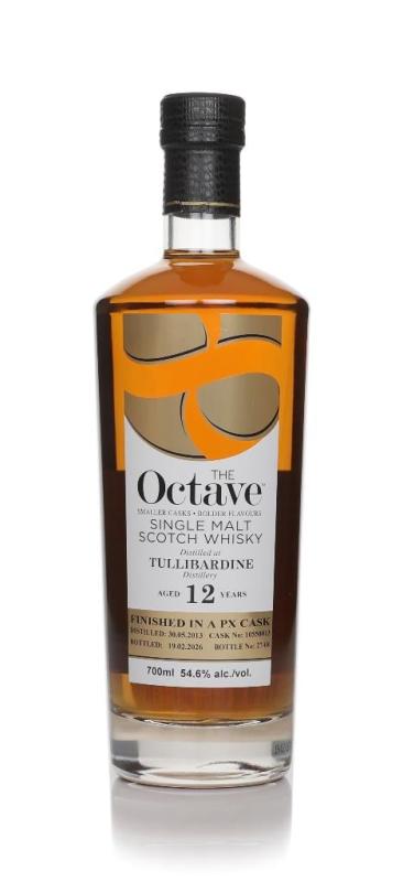 Tullibardine Tullibardine 12 Year Old 2013 (cask 10550013) PX Finish - The Octave ( Single Malt Whisky
