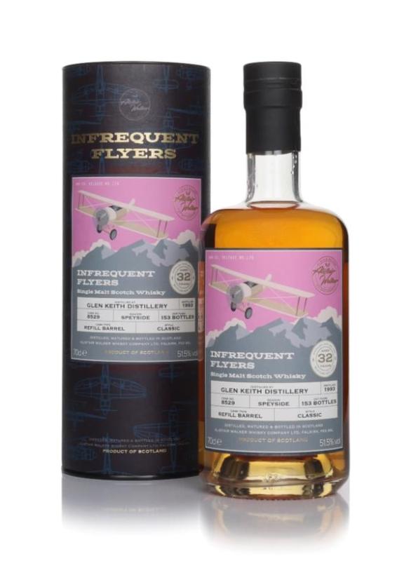 Glen Keith Glen Keith 32 Year Old 1993 (cask 8529) - Infrequent Flyers (Alistair Single Malt Whisky